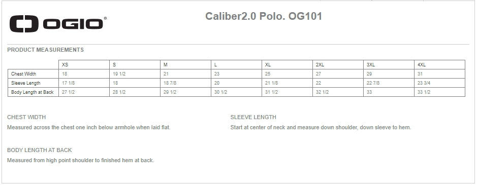 Men's OGIO® - Caliber2.0 Polo with American Flag - 12 Piece Minimum Order