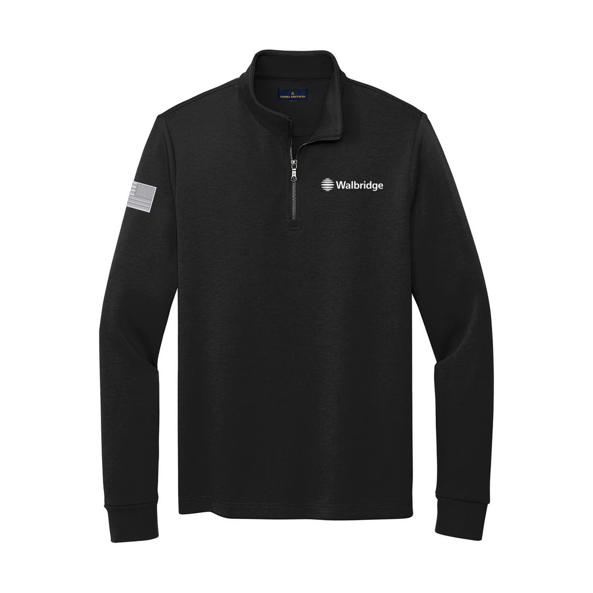 Men's Brooks Brothers® Double-Knit 1/4-Zip - 12 Piece Minimum Order