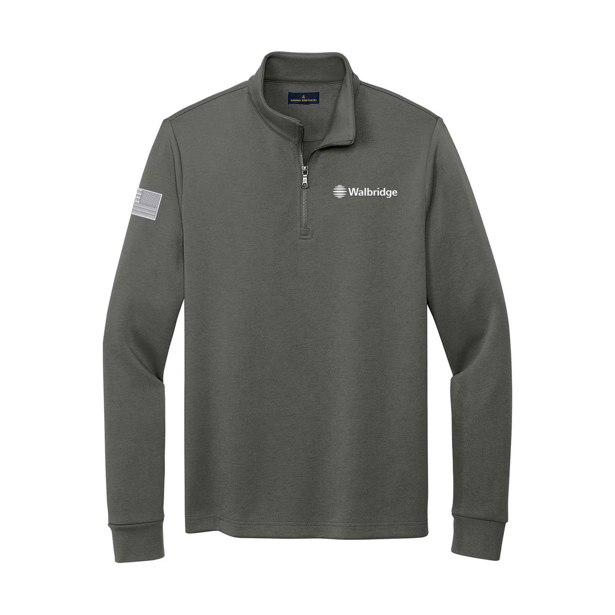 Men's Brooks Brothers® Double-Knit 1/4-Zip - 12 Piece Minimum Order