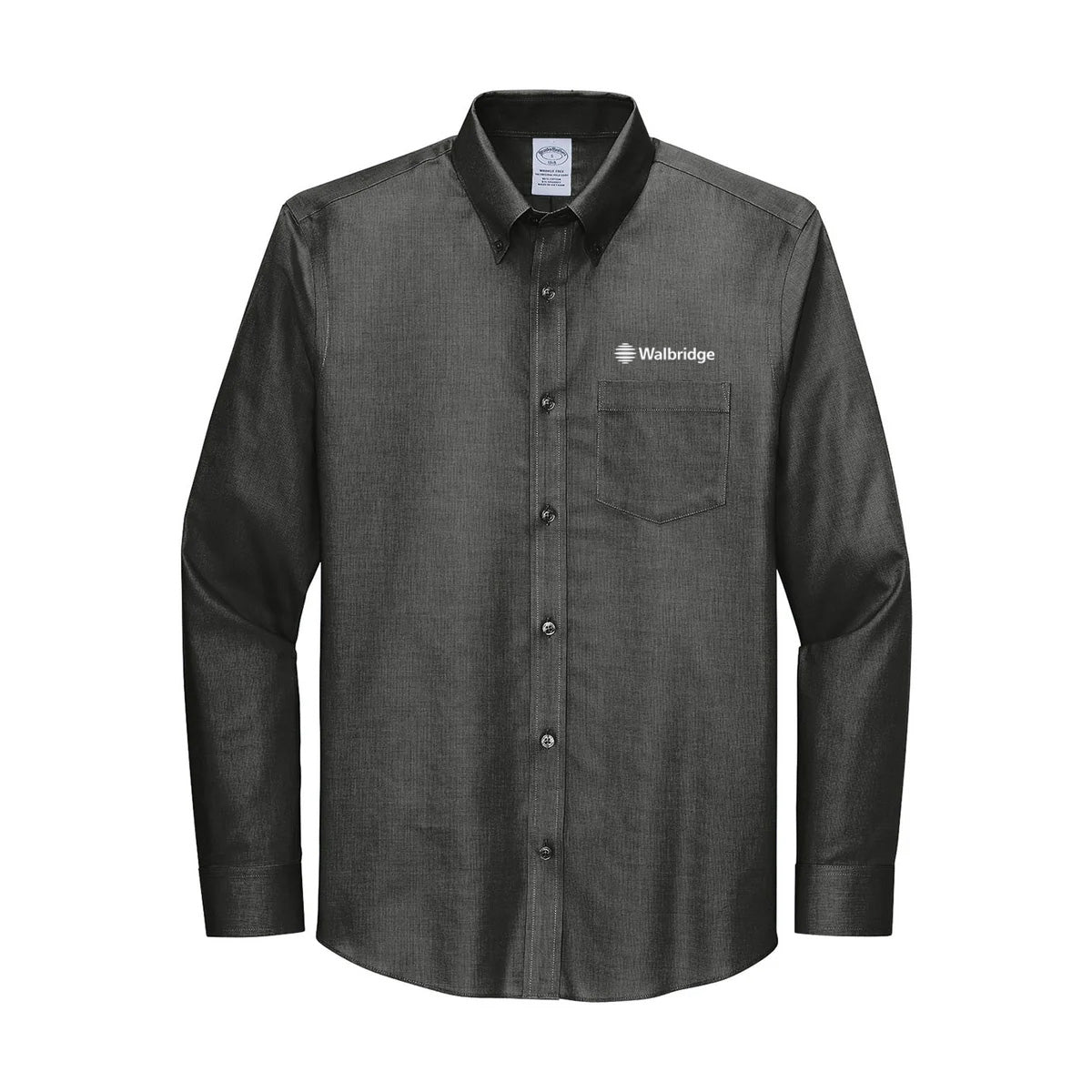 Men's Brooks Brothers® Wrinkle-Free Stretch Nailhead Shirt - POD