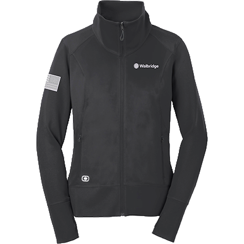 OGIO® Women's Fulcrum Full-Zip with American Flag -12 Piece Minimum Order