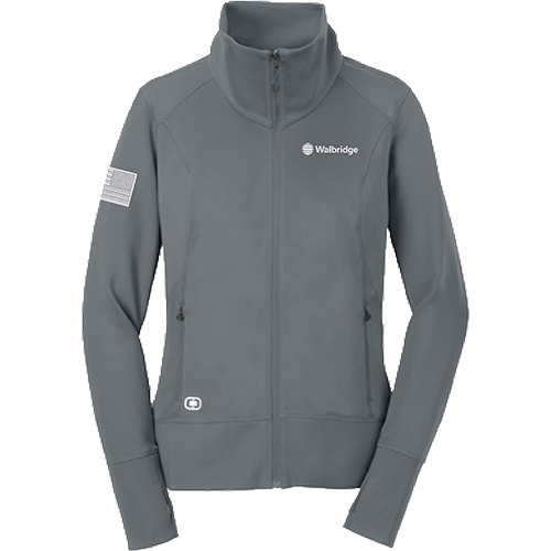 OGIO® Women's Fulcrum Full-Zip with American Flag -12 Piece Minimum Order