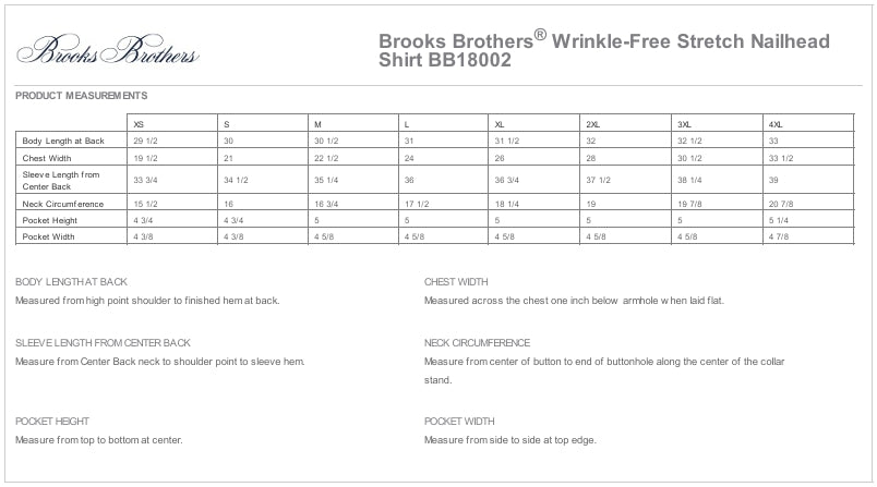 Men's Brooks Brothers® Wrinkle-Free Stretch Nailhead Shirt - POD