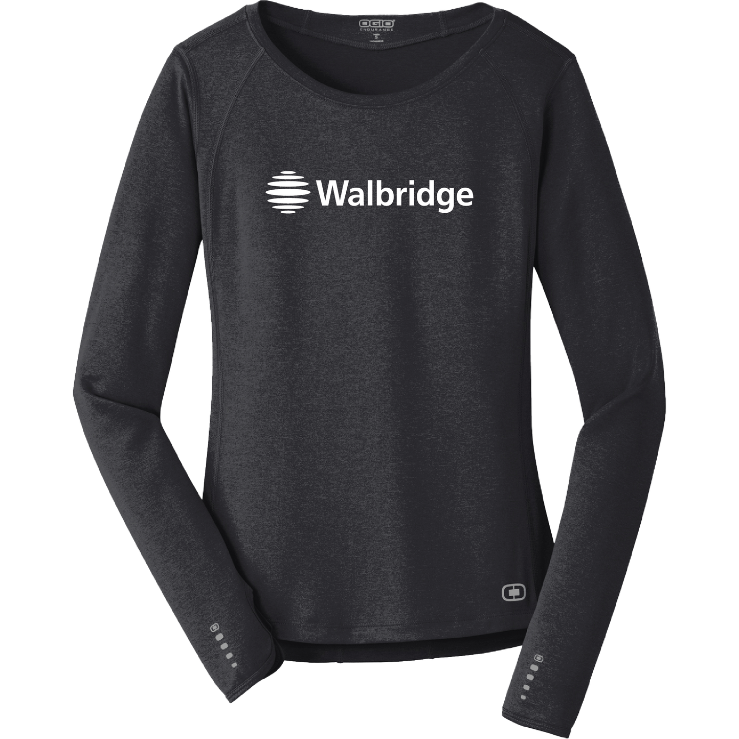 Women's OGIO® Long Sleeve Pulse Crew - POD